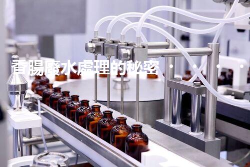 香腸廢水處理的秘密！